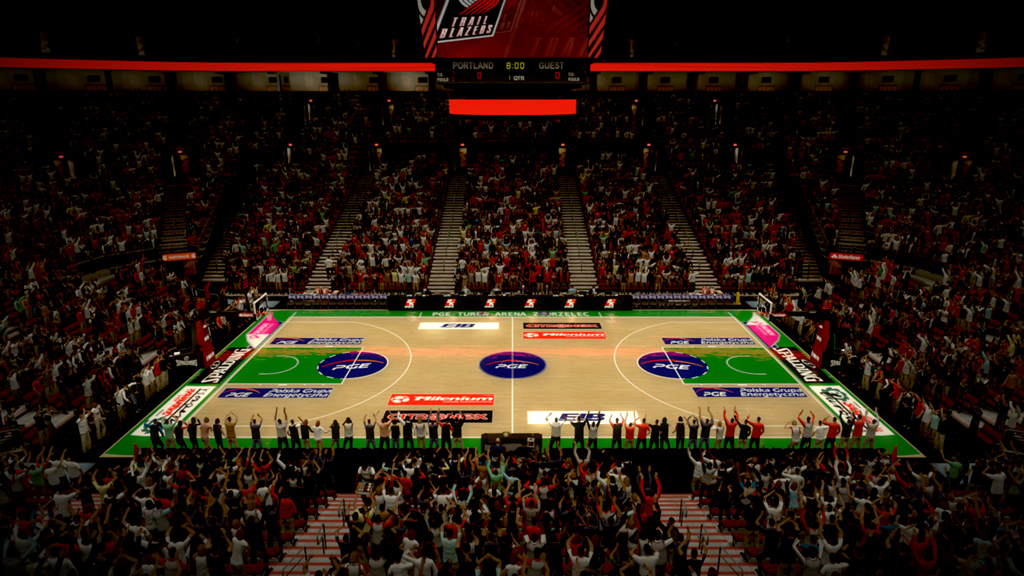 nba all star court