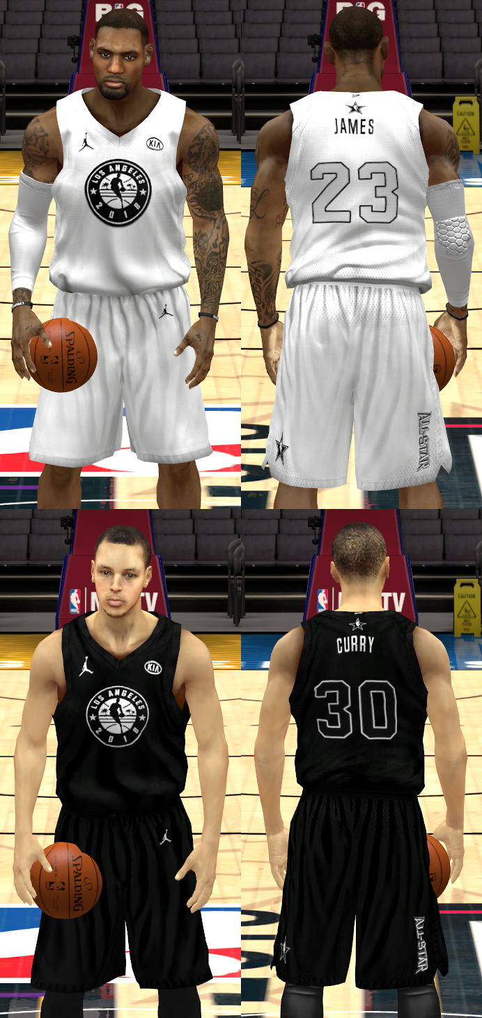 NBA Nike All-Star Game 2018 Uniforms