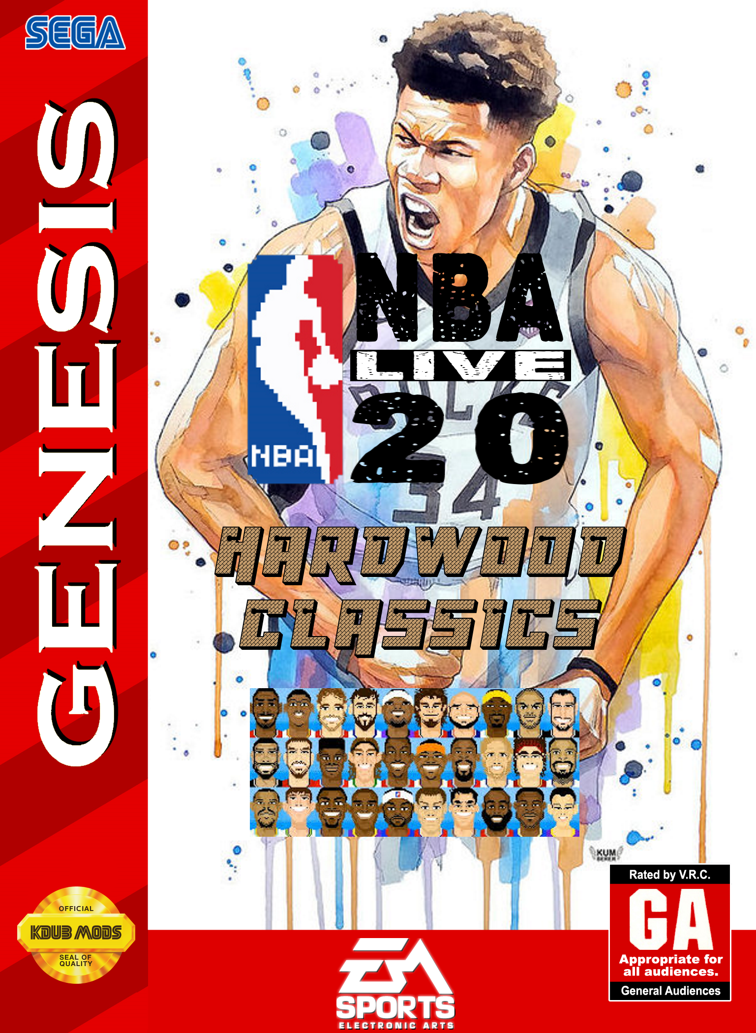 NBA Live 20 HWC (Sega Genesis)