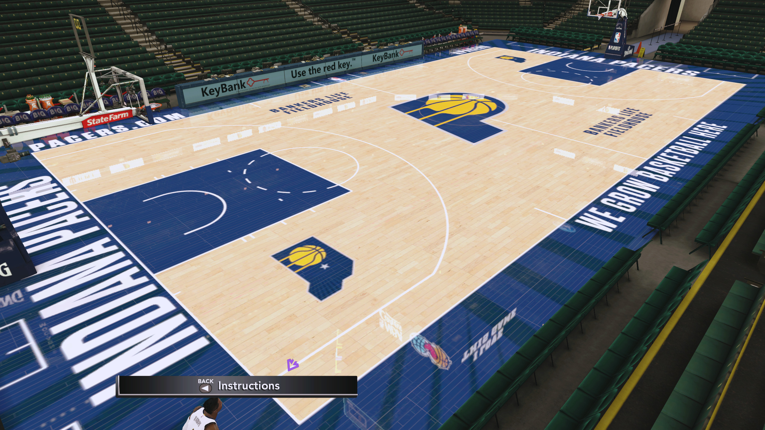 indiana pacers court