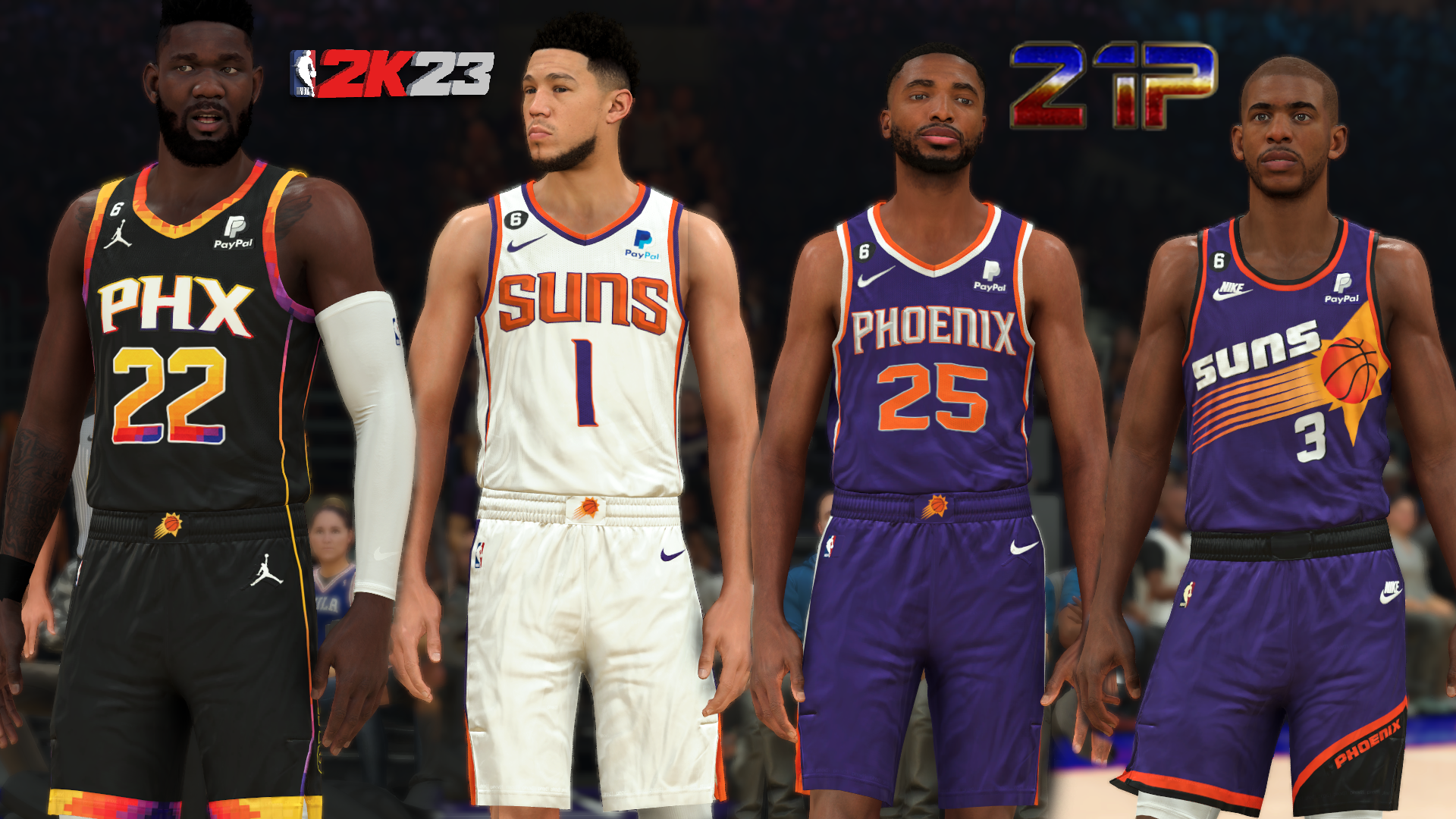 Is the valley edition Jerseys from Phoenix Suns in the game? : r/NBA2k