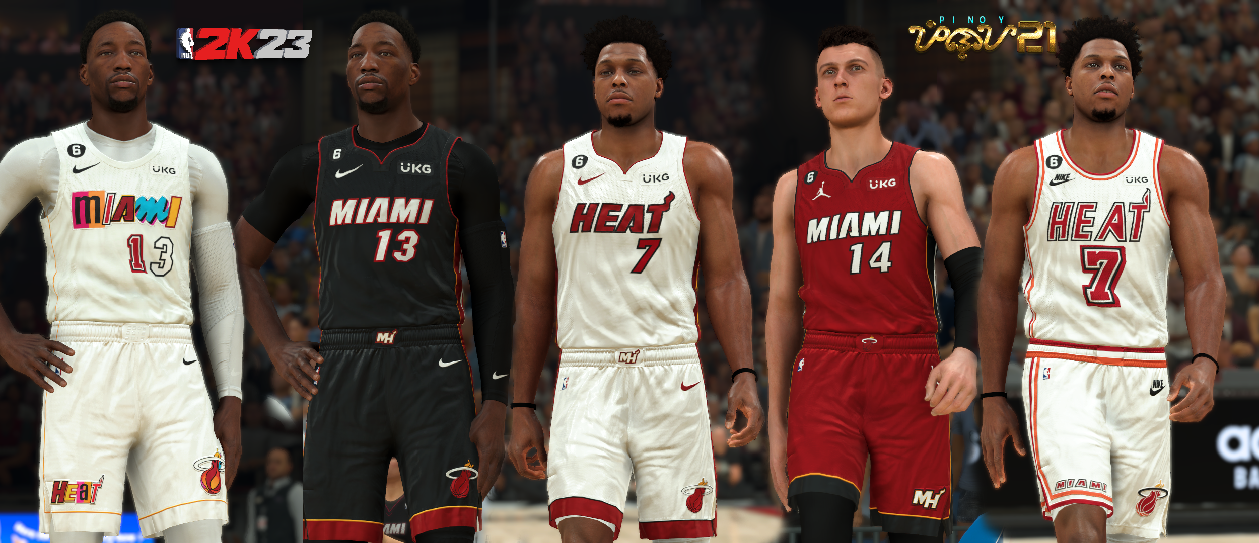 NBA 2K21 - (New City Uniforms) Miami Heat vs Boston Celtics 