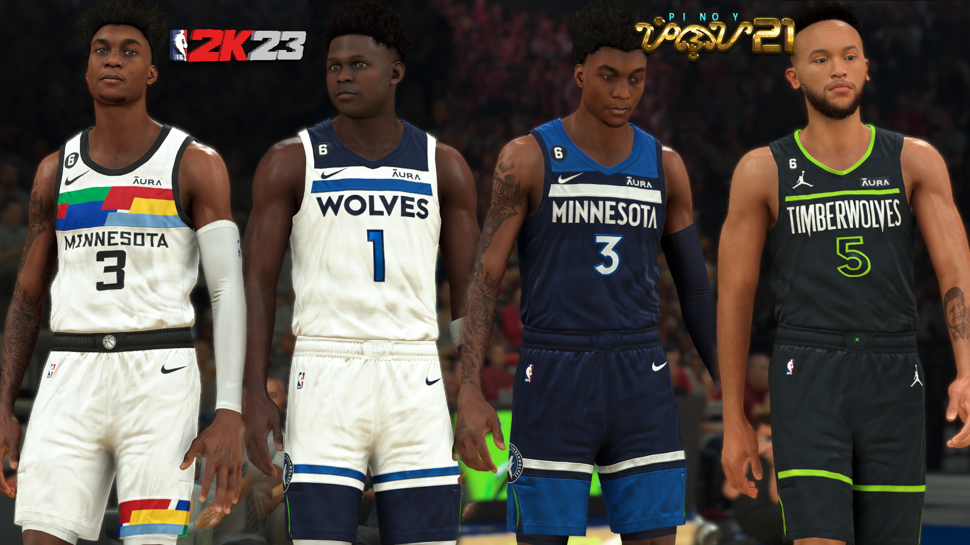 Minnesota Timberwolves on X: pull your Wolves jerseys out. 𝐈𝐓'𝐒  𝐆𝐀𝐌𝐄𝐃𝐀𝐘.  / X