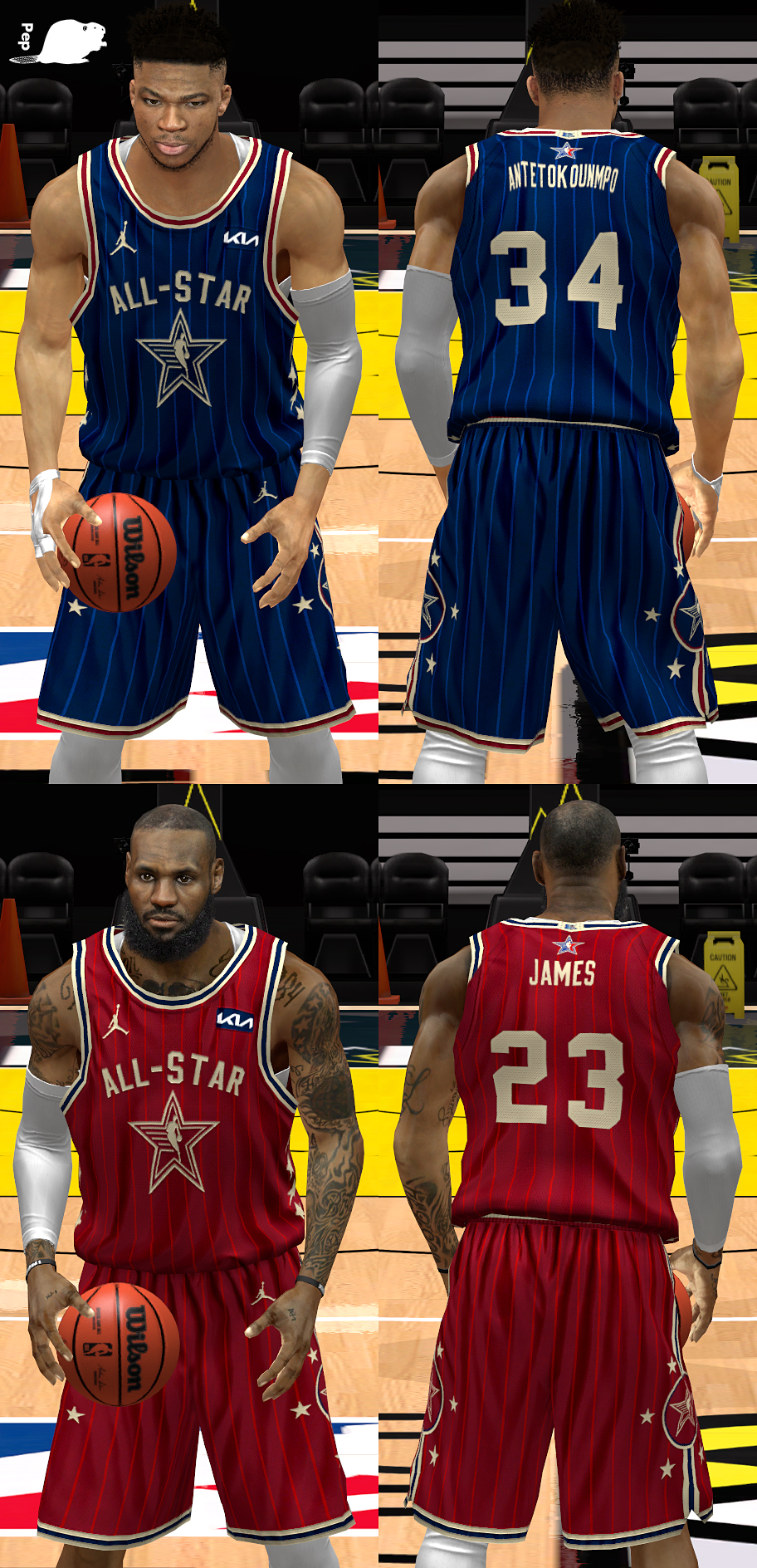 NLSC Forum • Downloads NBA Nike AllStar Game 2025 Uniforms