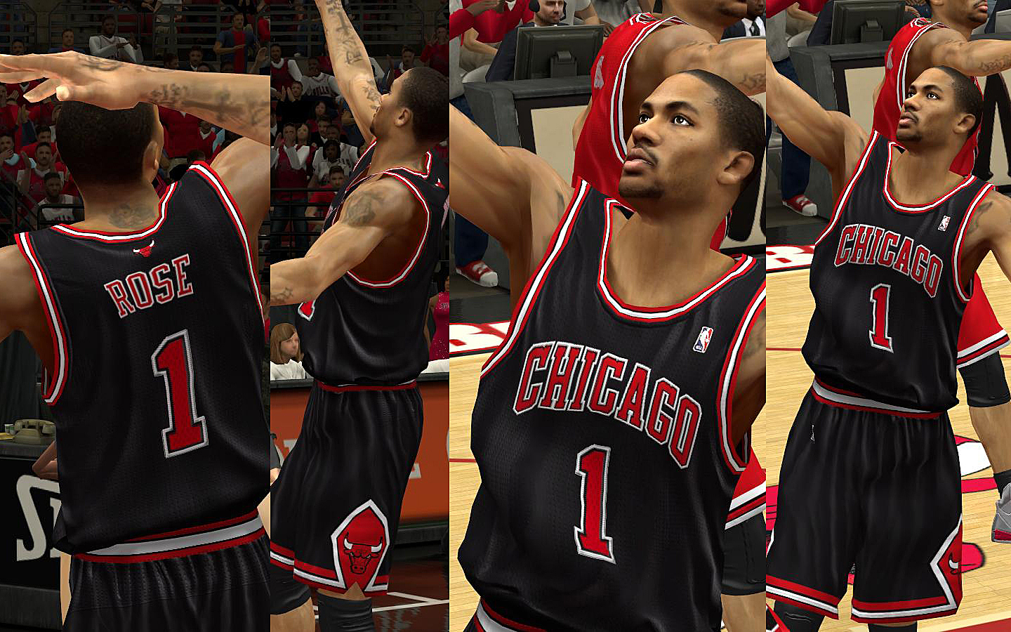 chicago bulls script jersey