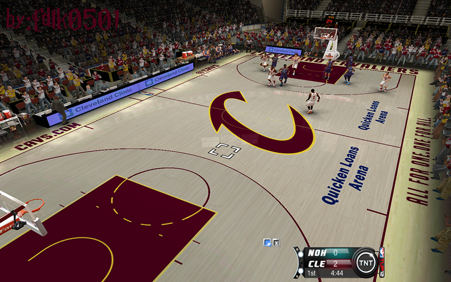 NLSC Forum • Downloads - Cleveland Cavaliers Court Patch