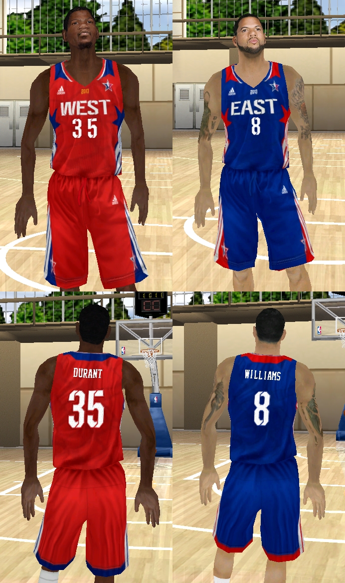Nba all best sale star jersey 2013