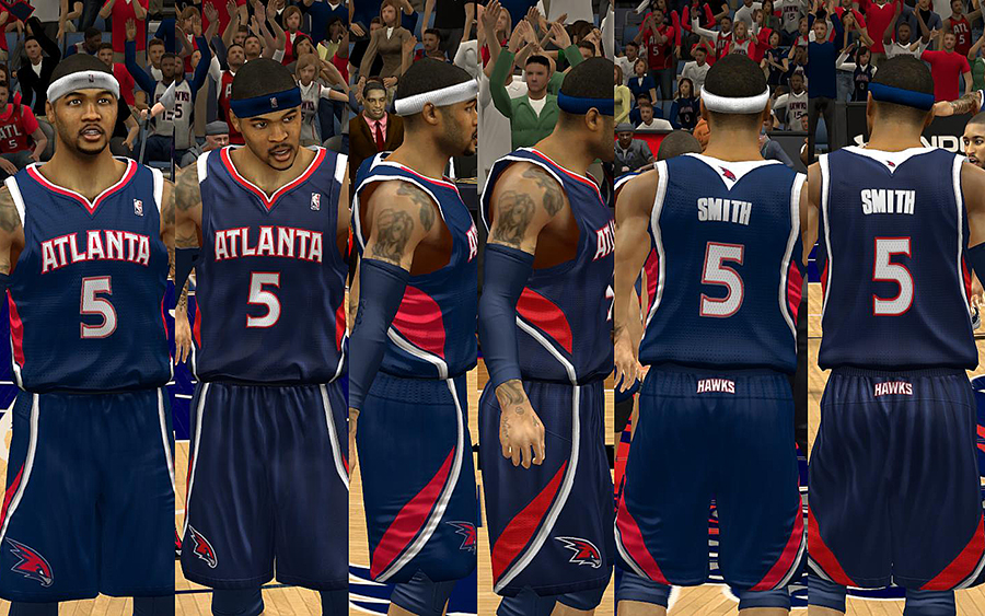 NLSC Forum • Downloads - Atlanta Hawks Jersey with Crowd Fixed