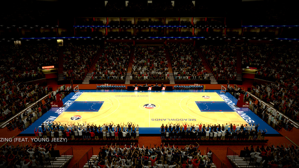 Brendan Byrne Arena (Meadowlands) (1990-1997) - NBA 2K12 at ModdingWay
