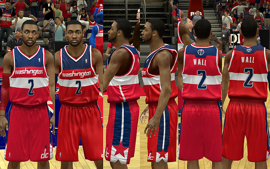 NBA 2K13 All-Star Jerseys 2013 w/ Crowd Fix 