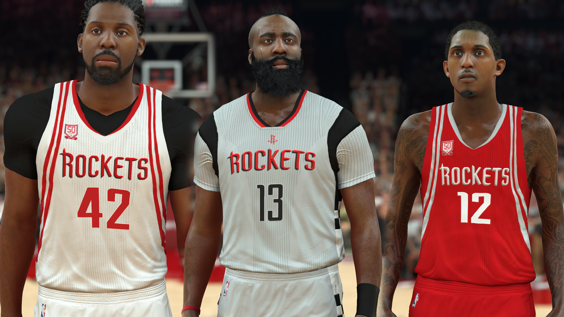 NLSC Forum • Downloads - Houston Rockets Jersey with Crowd Fixed