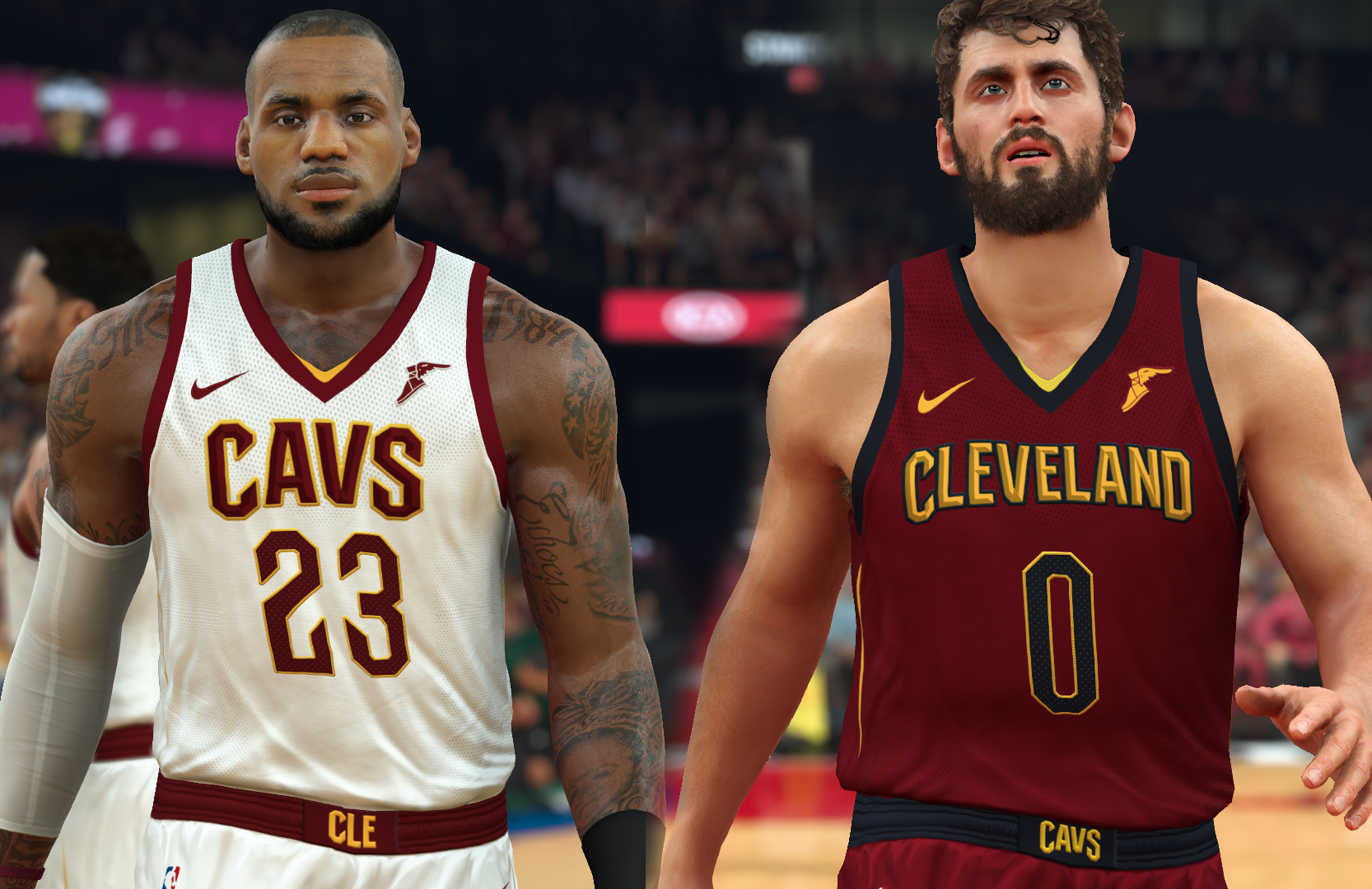 NBA 2K14 Complete Cleveland Cavaliers Jersey Patch 